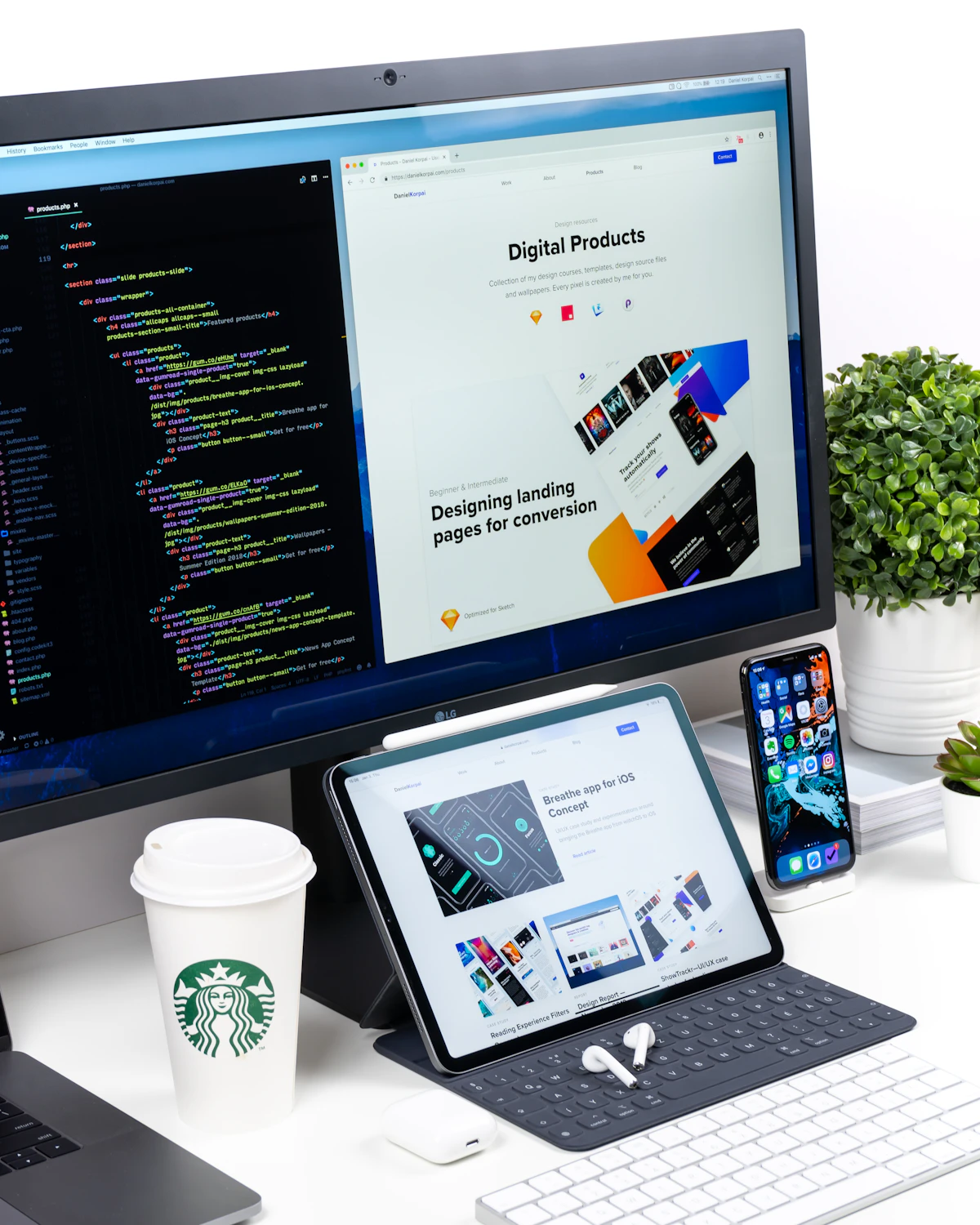 Service Business Website concept